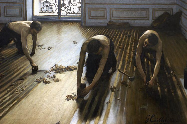 Gustave Caillebotte The Floor Scrapers (nn020 Sweden oil painting art